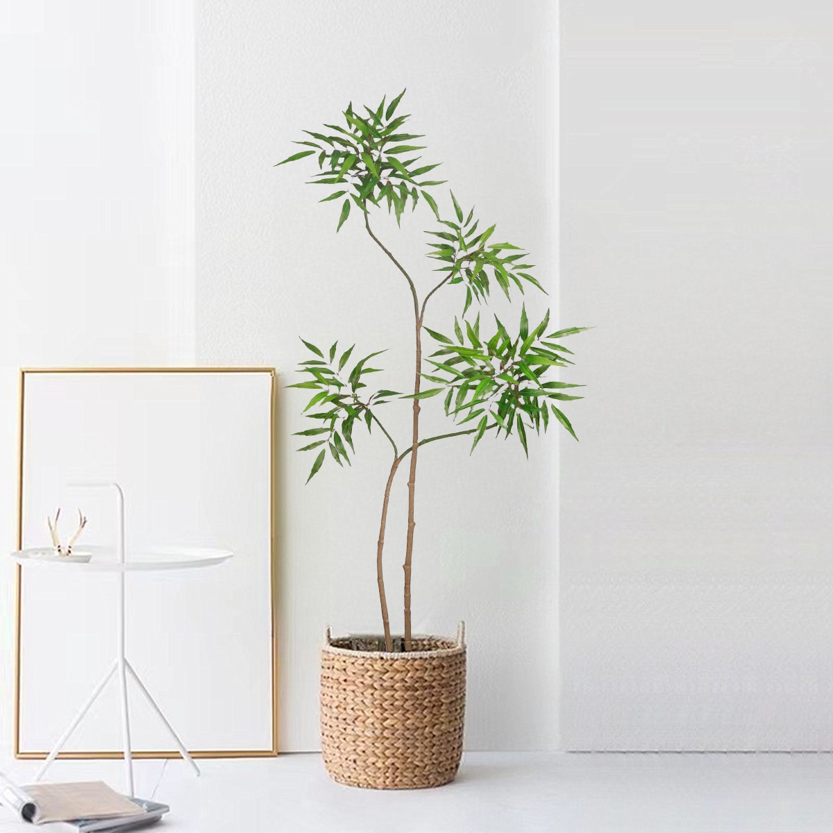 Ficus Lyrata Tree - 130-160CM Artificial Banyan Tree Fake Plants