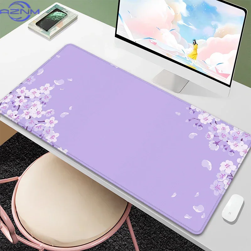 Purple Blossom Deskmat Cute Pa - Tradescantia Purple 评论和价格