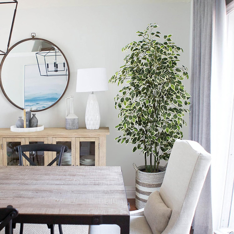 70in Artificial Ficus Tree Fau - Ficus Lyrata Tree 评论和价格