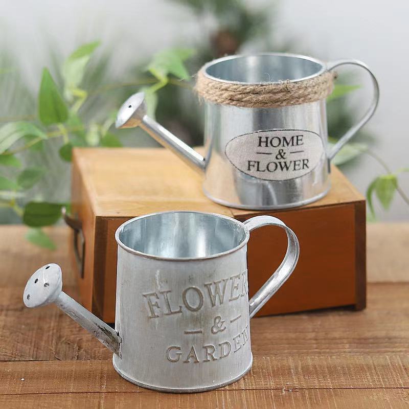 Barrels Garden Decoration Tin  - Aloe Vera Pot 评论和价格