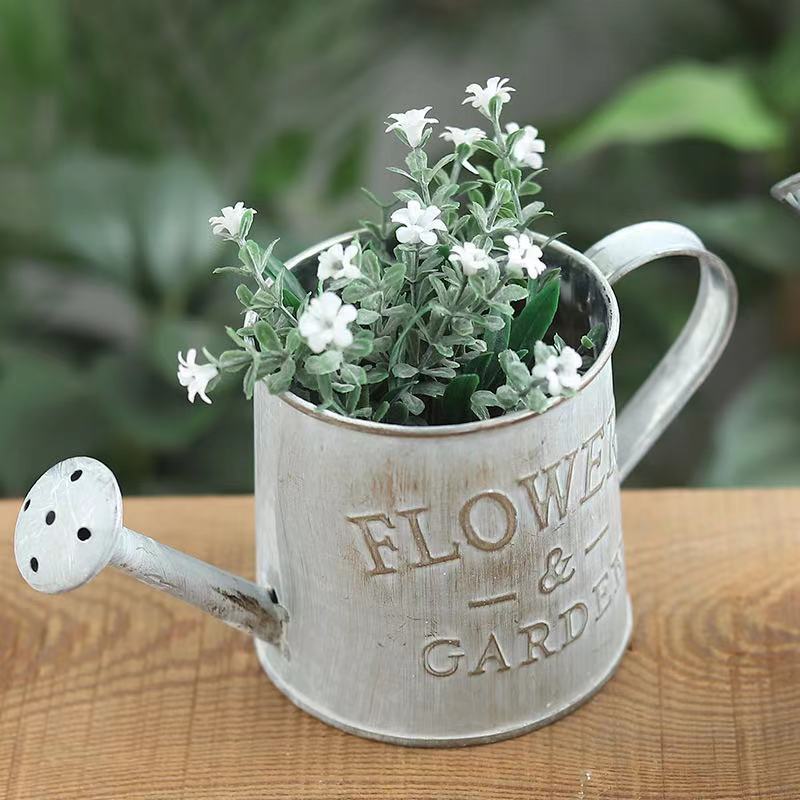 Barrels Garden Decoration Tin  - Aloe Vera Pot 评论和价格